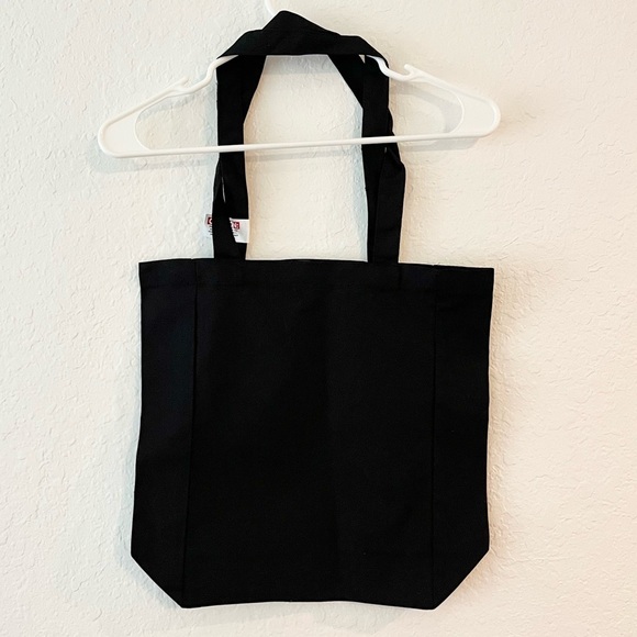 NEW Disney Pixar Inside Out 2 Black Canvas Tote Bag - Picture 3 of 4